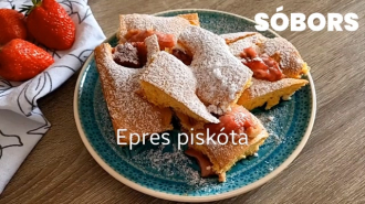 Pihe-puha epres piskóta: a habkönnyű tésztába...